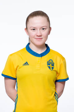 Ebba Sjögren i F17-landslaget
