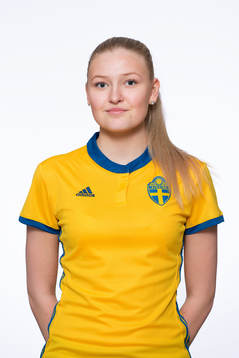 Kajsa Ekström i F17-landslaget