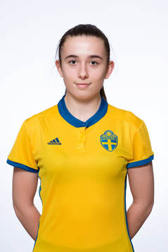 Lisa Johansson i F17-landslaget