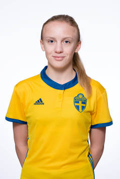 Hanna Andersson i F17-landslaget