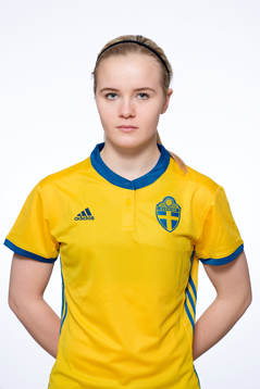 Matilda Liljefors i F17-landslaget