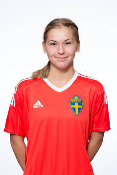 Sara Wexén, målvakt  i F17-landslaget