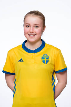 Kajsa Kjellander i F17-landslaget