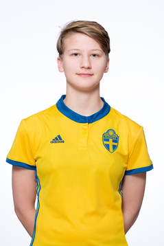 Anna Svedman  i F17-landslaget