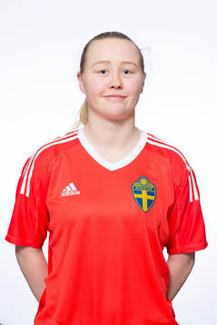 Julia Langörgen, målvakt i F17-landslaget