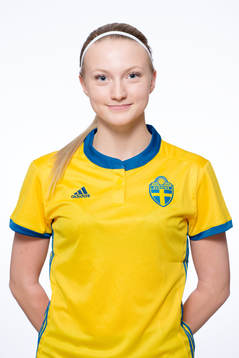 Frida Elofsson  i F17-landslaget