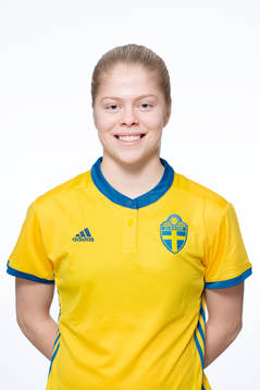 Maja Viström i F17-landslaget