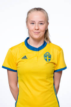 Emma Paulsson i F17-landslaget