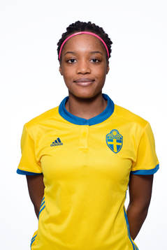 Evelyn Ijeh i F17-landslaget