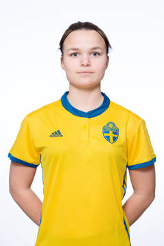 Johanna Lindell  i F17-landslaget