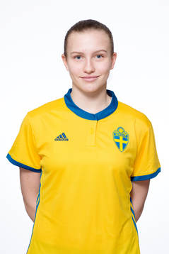 Selma Bergggren  i F17-landslaget