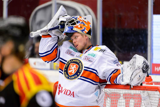 Växjös målvakt Viktor Fasth