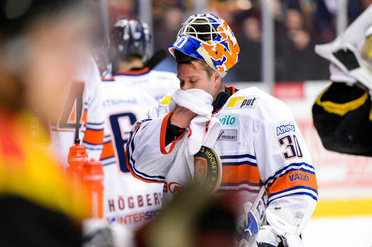 Växjös målvakt Viktor Fasth