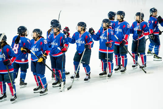 The team of Korea