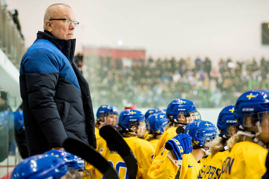 Leif Boork, head coach of Sweden