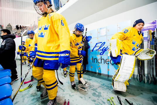 Sara Hjalmarsson of Sweden, Maja Nylén-Persson of Sweden