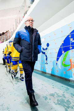 Leif Boork, head coach of Sweden