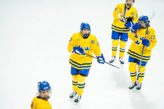 Emma Nordin of Sweden and Elin Lundberg of Sweden
