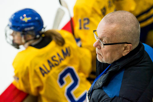 Leif Boork, head coach of Sweden