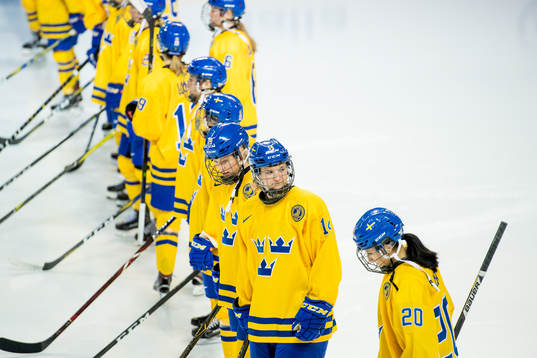 Sabina Küller of Sweden and Fanny Rask of Sweden