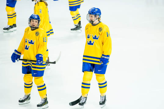 Elin Lundberg of Sweden and Sabina Küller of Sweden