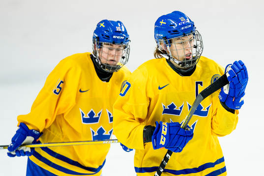 Lisa Johansson of Sweden and Emilia Ramboldt of Sweden