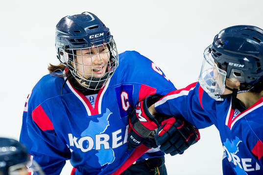 Park Jongah of Korea celebrates the 2-1 goal