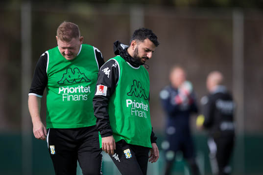 IFK Göteborgs assisterande tränare Alf Westerberg och