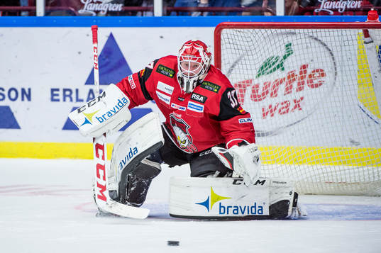Malmö Redhawks målvakt Jonas Gunnarsson
