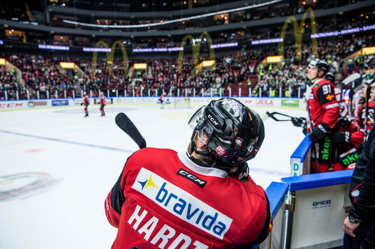 Malmö Redhawks Nichlas Hardt deppar