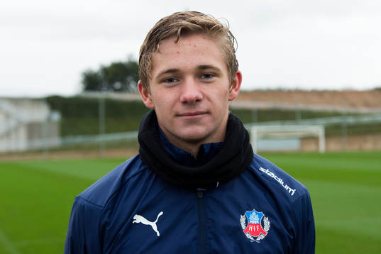 Helsingborgs Carl Thulin på ett träningsläger