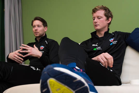 Helsingborgs medicinska team, Markus Pettersson och Victor