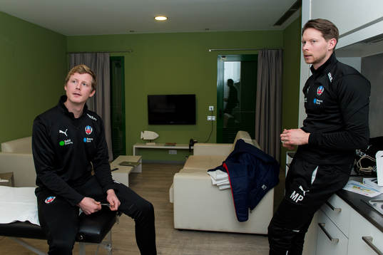Helsingborgs medicinska team, Markus Pettersson och Victor
