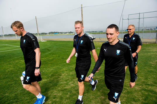 Malmö FFs sjukgymnast Jesper Robertsson, sjukgymnast