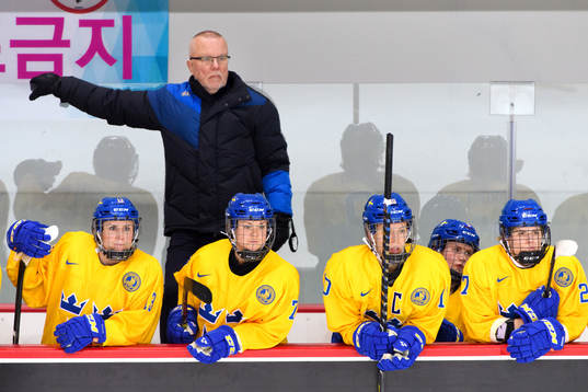 Leif Boork, head coach of Sweden