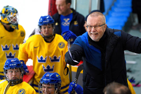 Leif Boork, head coach of Sweden