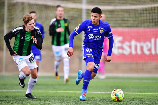 GAIS Andreas Östling och Sundsvalls Romain Gall