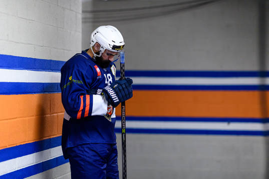 Daniel Rahimi of Växjö prior to the CHL final game