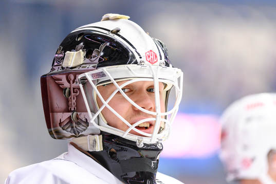 Goaltender Eetu Laurikainen of Jyväskyläs