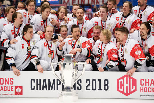 Bläddra bland fler bilder av Ishockey, CHL, Final, Växjö - JYP Jyväskylä