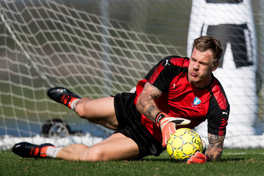 Malmö FFs målvakt Johan Dahlin
