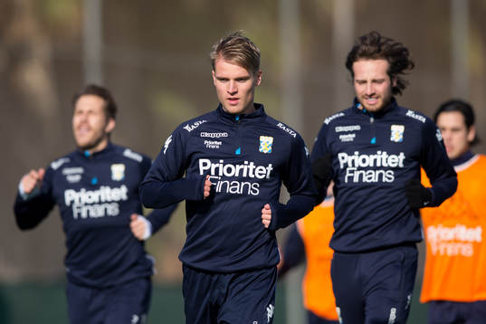 IFK Göteborgs Mikael Ingebrigtsen och Mikkel Diskerud
