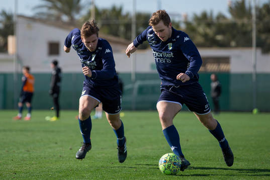 IFK Göteborgs Axel Gunnarsson och Erik Gunnarsson