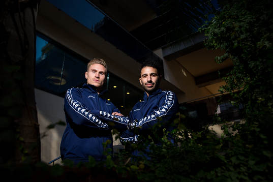 IFK Göteborgs Carl Starfelt och André Calisir