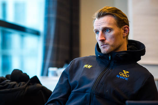 Staffan Kronwall blir intervjuad