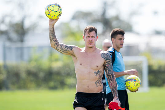 Malmö FFs målvakt Johan Dahlin