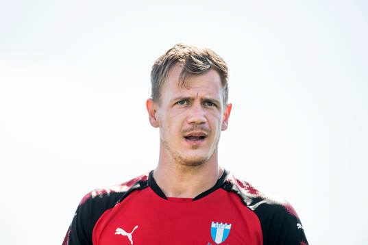 Malmö FFs målvakt Johan Dahlin