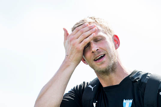 Malmö FFs sjukgymnast Alexander Nilsson