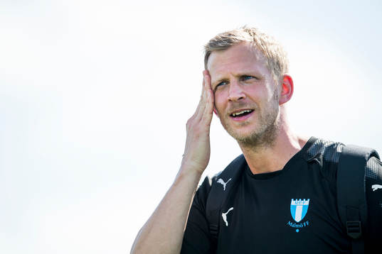 Malmö FFs sjukgymnast Alexander Nilsson