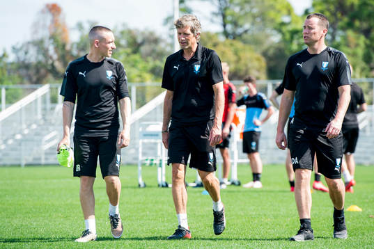 Malmö FFs fystränaren Ben Rosen, assisterande tränare